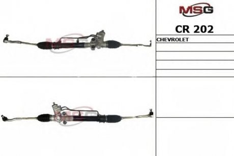 Рульова рейка з г/п Chevrolet Lacetti 05- MSG CR 202