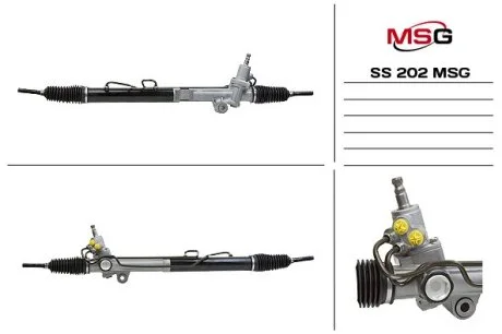 Рейка кермова з г/п SSANGYONG ACTYON 05-,ACTYON SPORTS I (QJ) 05-,ACTYON SPORTS I (QJ) 05- MSG SS202