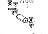Задня частина вихлопної системи MTS 01.67680 (фото 1)
