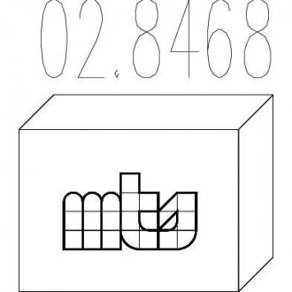 Монтажный комплект MTS 02.8468 (фото 1)