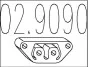 Монтажне кільце вихлопної системи (D (внутр.) - 56,4 мм; D (наружн.) - 72,2 мм; Висота - 16 мм) MTS 02.9090 (фото 1)