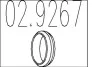 Монтажное кольцо выхлопной системы (D(внутр.) - 66,1 мм; D(наружн.) - 78,8 мм; Высота - 14 мм) MTS 02.9267 (фото 1)