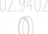 Монтажное кольцо выхлопной системы ( D(внутр.) - 45,5 мм; D(наружн.) - 59 мм; Высота - 13 мм) 02.9402