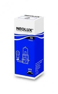 Автолампа H3 PK22s 55 W белая NEOLUX N453