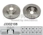 Тормозной диск NIPPARTS J3302108 (фото 1)
