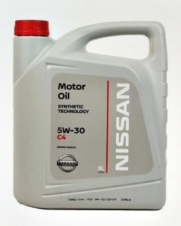 Масло моторне /Infiniti C4 5W-30 (5 л) NISSAN Ke90090043