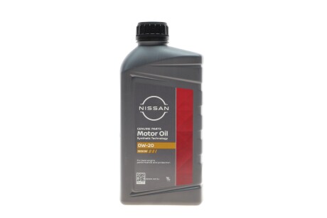 Олива моторна 0W20 SN/GF-5 (1 Liter) NISSAN KE90090134