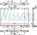 Радіатор охолодження двигуна NISSENS 606822 (фото 6)