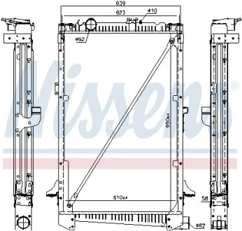 Радиатор NISSENS 61442A