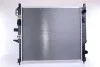 Радіатор MB ML W 163(98-)ML 270 CDI[OE 163 500 01 03] NISSENS 62787A (фото 1)