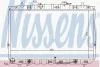Радиатор охлаждения HYUNDAI ELANTRA (XD) (00-) NISSENS 67493 (фото 2)