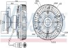 Віскозна муфта NISSENS 86028 (фото 6)