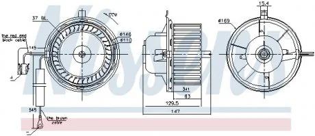 Аксессуар truck NISSENS 87404