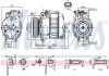 Компресор BMW X5 E70 (07-) X5 30si NISSENS 890037 (фото 6)