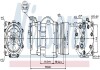 Компресор VW GOLF III(91-)1.6 i(+)[OE 95NW19D629CB] NISSENS 89040 (фото 5)