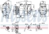 Компресор кондиціонера First Fit NISSENS 890550 (фото 6)