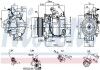 Компресор кондиціонера First Fit NISSENS 890816 (фото 7)