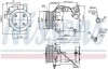 Компресор MT GALANT(96-)2.0 i 16V(+)[OE MR360561] NISSENS 89227 (фото 5)