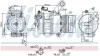 Компрессор BMW X5 E53(00-)X5 3.0d(+)[OE 64526918000] NISSENS 89341 (фото 5)
