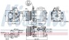 Компресор кондиціонера First Fit NISSENS 89354 (фото 5)