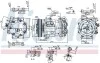 Компресор PEUGEOT 508 (10-) 2.0 HDi NISSENS 89362 (фото 6)
