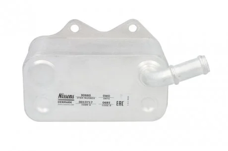 Масляный радиатор AI A 1/S 1(10-)2.0 TFSI(+)[OE 06D117021C] NISSENS 90660