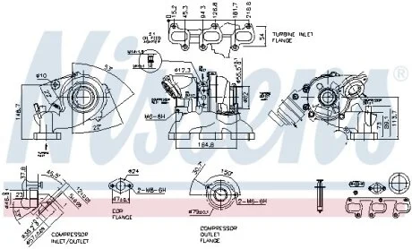 Турбокомпресор First Fit NISSENS 93071