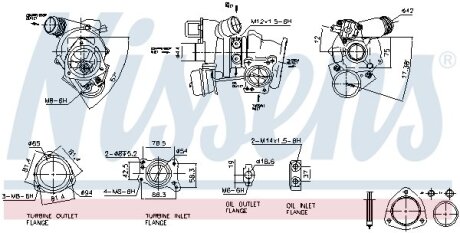 Турбокомпресор First Fit NISSENS 93282