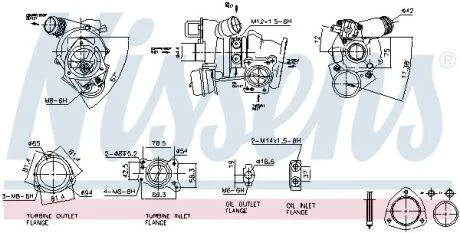 Турбокомпресор First Fit NISSENS 93282