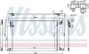 Радіатор кондиціонера First Fit NISSENS 940685 (фото 5)