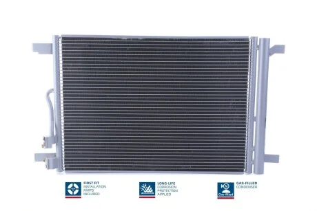 Радiатор кондицiонера NISSENS 940870
