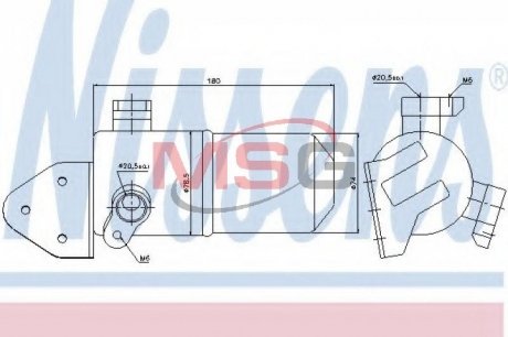 Осушувач AI A 8/S 8(03-)2.8 FSI(+)[OE 4E0.820.189 G] NISSENS 95433 (фото 1)