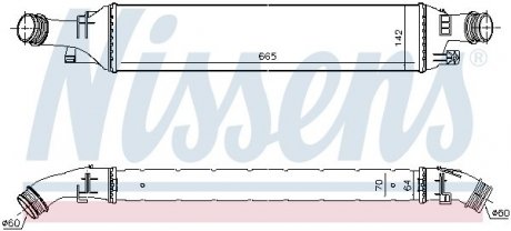 Интеркулер NISSENS 96298