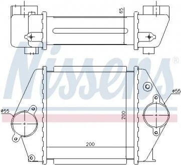Інтеркулер MZ 6(02-)2.0 CDVi[OE RF5C-13-565] NISSENS 96570