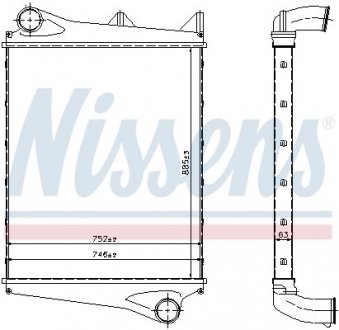 Інтеркулер NISSENS 96966