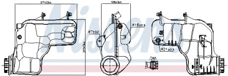 Бачок компенсаційний First Fit NISSENS 996166