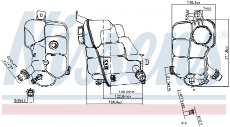 Бачок компенсаційний First Fit NISSENS 996230