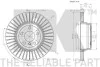 Диск тормозной задний BMW X5 E70, X6 E71 04-14 NK 201590 (фото 3)