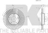 Тормозные диски Nissan Juke 10- NK 202277 (фото 3)