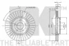 Диск тормозной пер. 300x24x47 FORD Mondeo 1.8 16V / 2.0 16V / 2.5 V6 24V 00- NK 202550 (фото 3)