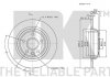 Диск тормозной задний Ford Galaxy / Kuga / S-MAX 2,0-2,2 TDCI 08- NK 202571 (фото 3)
