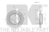 Диск тормозной передний NK 202580 (фото 3)