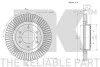 Тормозной диск передний Mitsubishi Pajero 3.2 DiD 06- NK 203055 (фото 3)