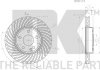 Тормозной диск передний Mercedes B Klasa 246 11- NK 2033125 (фото 3)