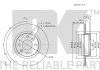 Гальмівний диск передній ABS) Dacia Logan 1.4 / 1.6 04- Renault Twingo 1.2 96- NK 203939 (фото 3)