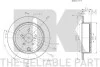 Гальмівний диск зад. Subaru Forester, Impreza, Legacy V, Outback Toyota Gt 86 1.5-3.6 01.08- NK 204418 (фото 3)