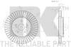 Диск тормозной передний Lexus RX 03- / Toyota Highlander 2.7 09- NK 2045168 (фото 3)