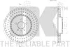 Диск тормозной передний Audi A7 Sportback quattro TDI 3.0 d 2010- NK 2047154 (фото 3)