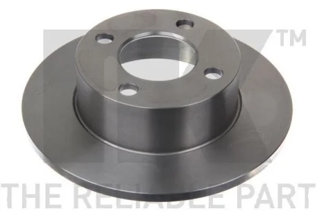 Диск тормозной задний Audi 80 86-95 NK 204723