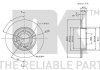 Гальмівний диск задній Skoda Fabia 1.2-1.9 -10, Octavia 97-10, Roomster // VW Bora, Golf IV, Polo NK 204761 (фото 3)
